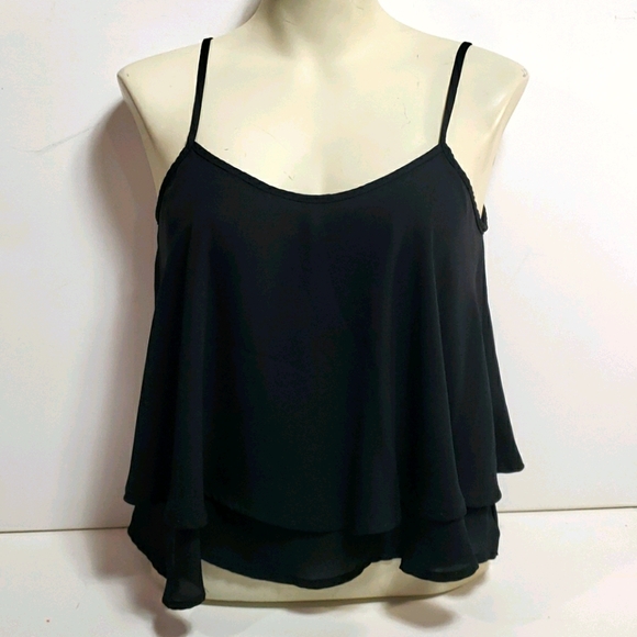 Hollister Tops - Hollister Lined Black Tank Top